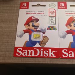 SanDisk 256GB Nintendo Switch MicroSDXC 