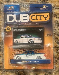 Jada Toys 2003 DUB CITY 1/64 Scale F-150 Die-Cast Car - Signed “Big Lou” RARE