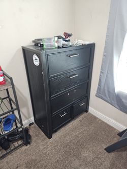 Solid Black Chest