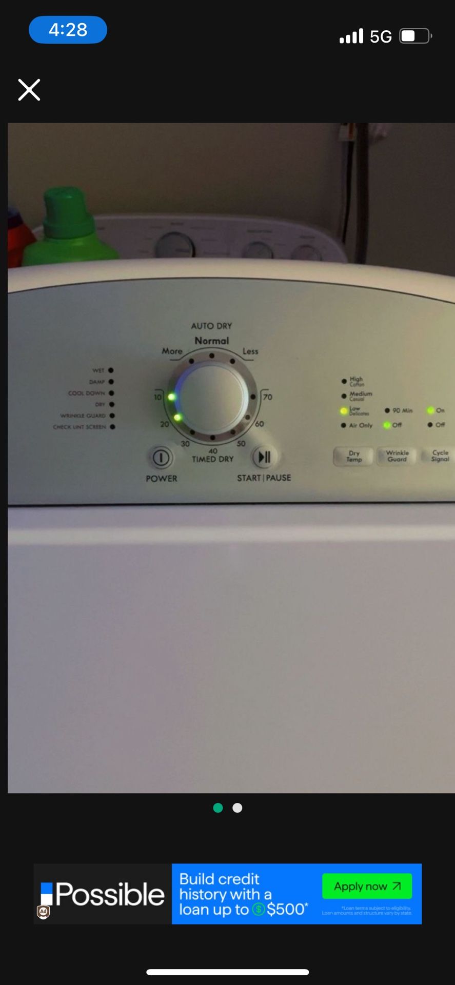 Kenmore Dryer 
