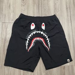 Bape Beach Shorts Black Size L