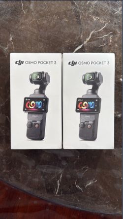 BRAND NEW DJI Osmo Pocket 3 Rotating Action Camera For Vlogging