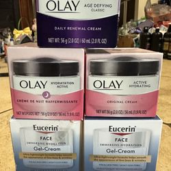Face Moisturizers $10 Each 