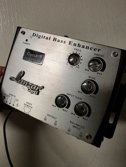 Bass enhancer