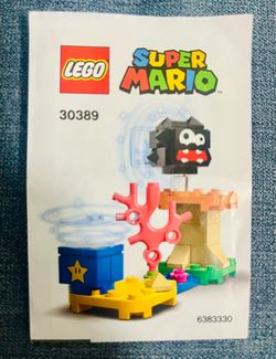 LEGO Super Mario 30389 Fuzzy & Mushroom Platform - complete set