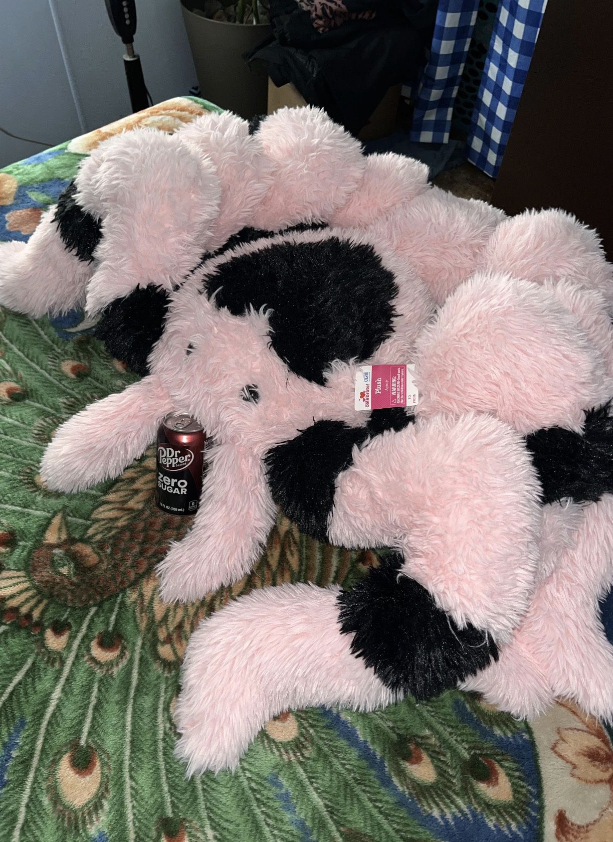 New Jumbo Pink Spider