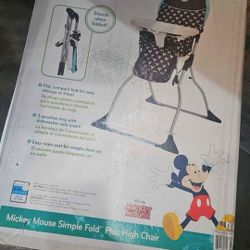 Mickey Mouse High Chair