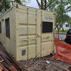 Office Container 8’ x 20’ in Miami - Construction Office - Jobsite Office