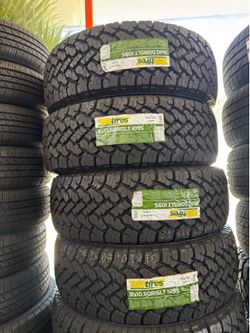 ✅✔️31x10.50R15 vendo set de llantas nuevas tbb tires