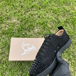 Red Bottom Shoes Black 