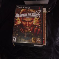PlayStation 2 - Mercenaries To World In Flames