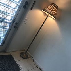 Floor lamp $50 Now &45 With Three-Way Bulb