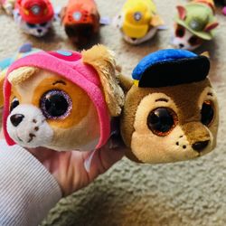 TY Paw patrol Beanie boos