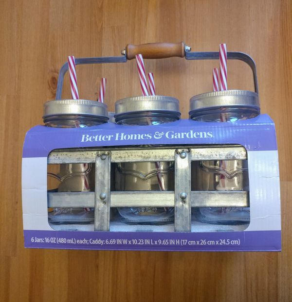 7 Piece Mason Caddy Mason Jar Set For Sale In Portland Or Offerup