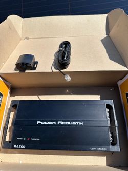 Power Acoustik RZR1 2500D AMP