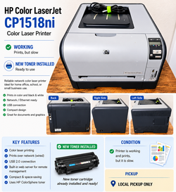 HP Color LaserJet CP1518ni