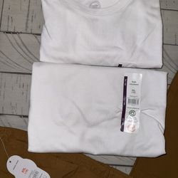 New- Pants And 2 White Tees (size 18) XXL