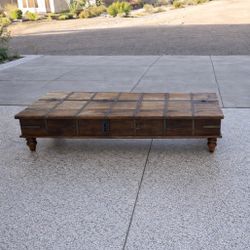Z Gallerie Wooden  Coffee Table 