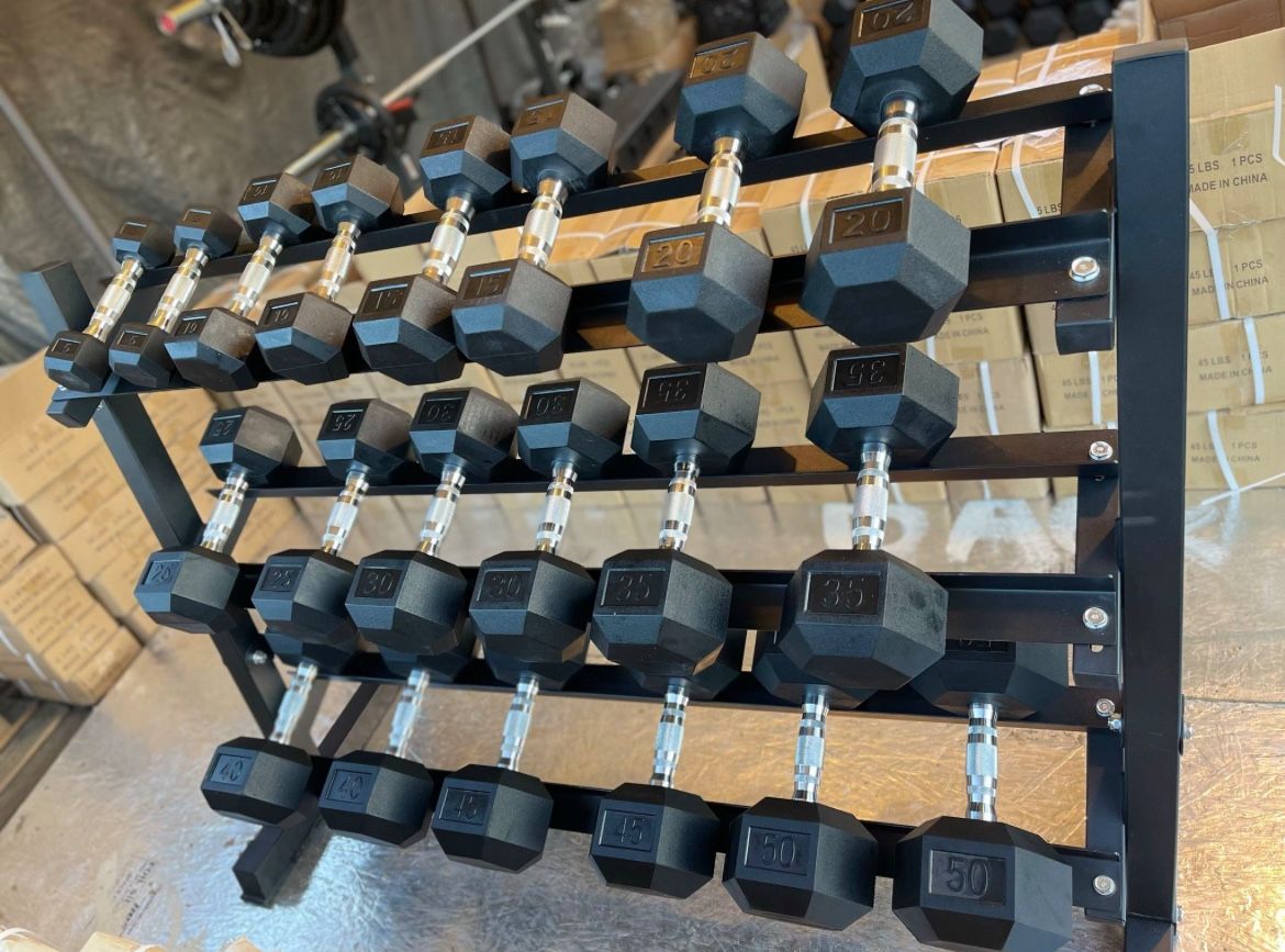 New Hex Dumbbells $1.25 Per Pound