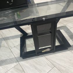 tv stand with removable glass 50$