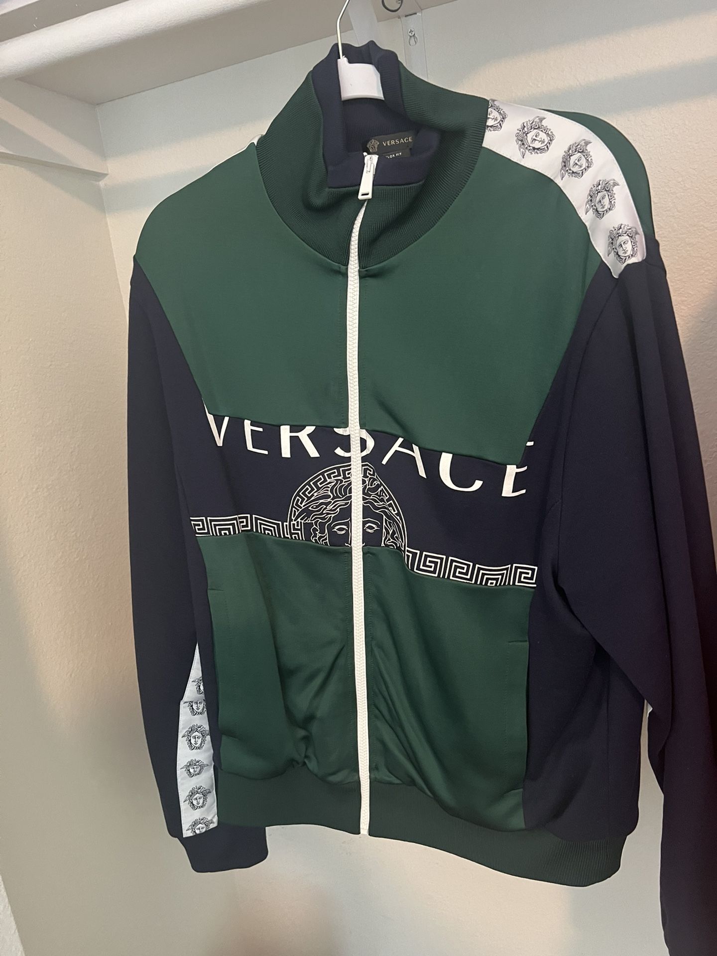 Versace tracksuit jacket sweatpants joggers baroque barrocco