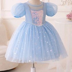 Light Blue Princess Dress