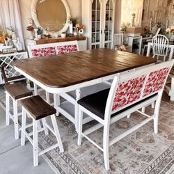 Tall Kitchen / Dining Table Set