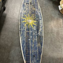 Handcrafted Key West Surfboard 18x61