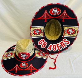 San Francisco 49ers Straw Hat great Gift 🎁 order now (I also have other Teams)