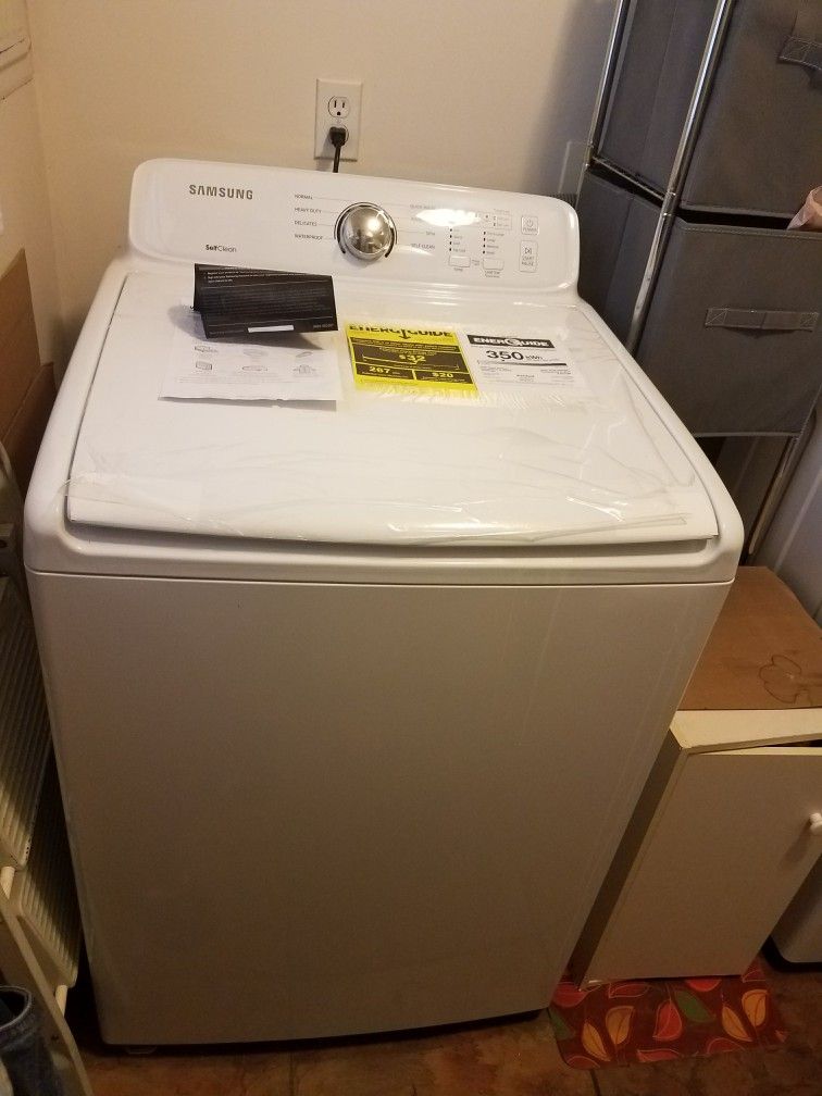 Samsung Electric Washer And Dryer Set