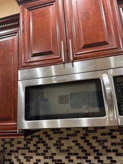 KitchenAid Hood and  microwave