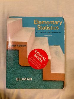 Elementary Statistics sixth edition Bluman