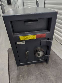 AMSEC Commercial Depository Safe w/ Electronic Lock – Heavy Duty Cash Drop Safe.
