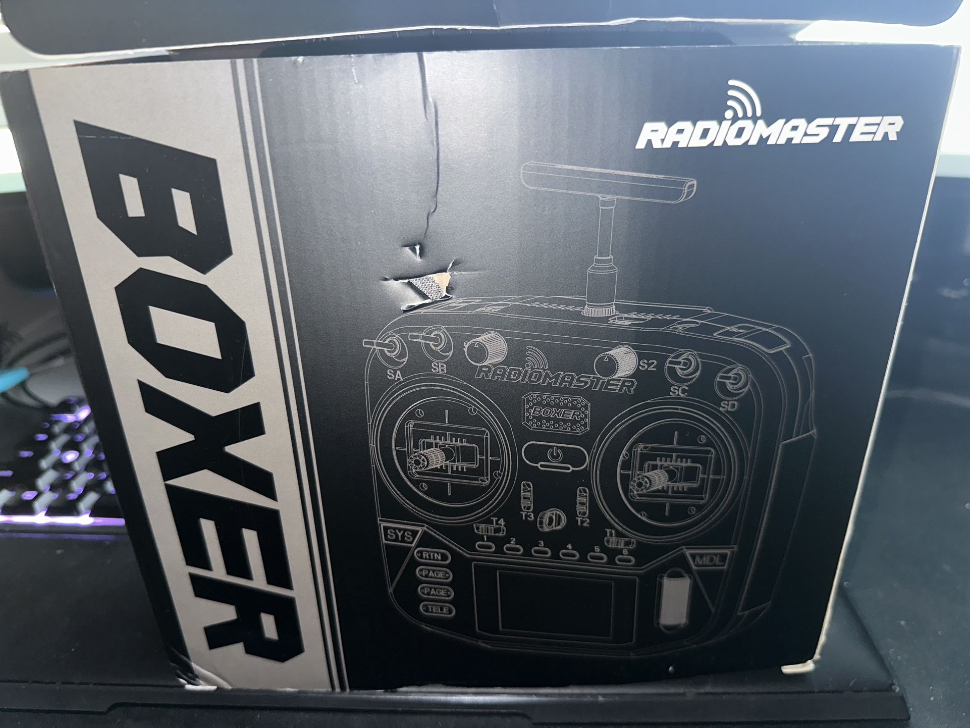 New Radiomaster Boxer Drone Controller with 6200mah battery