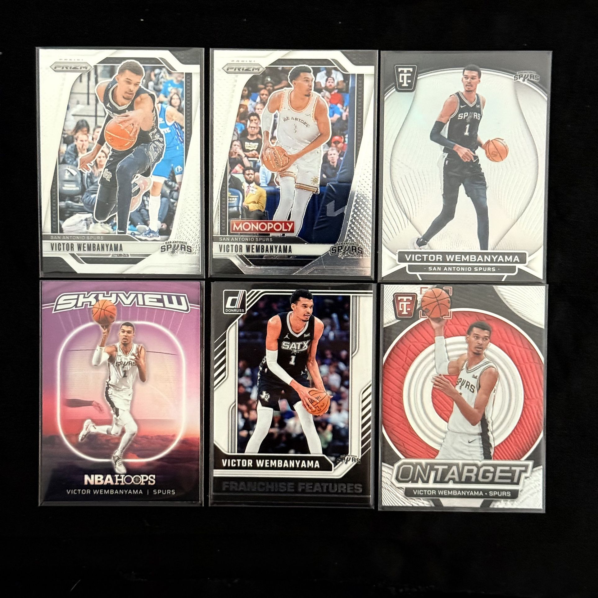 Victor Wembanyama Mixed Insert Lot (6)