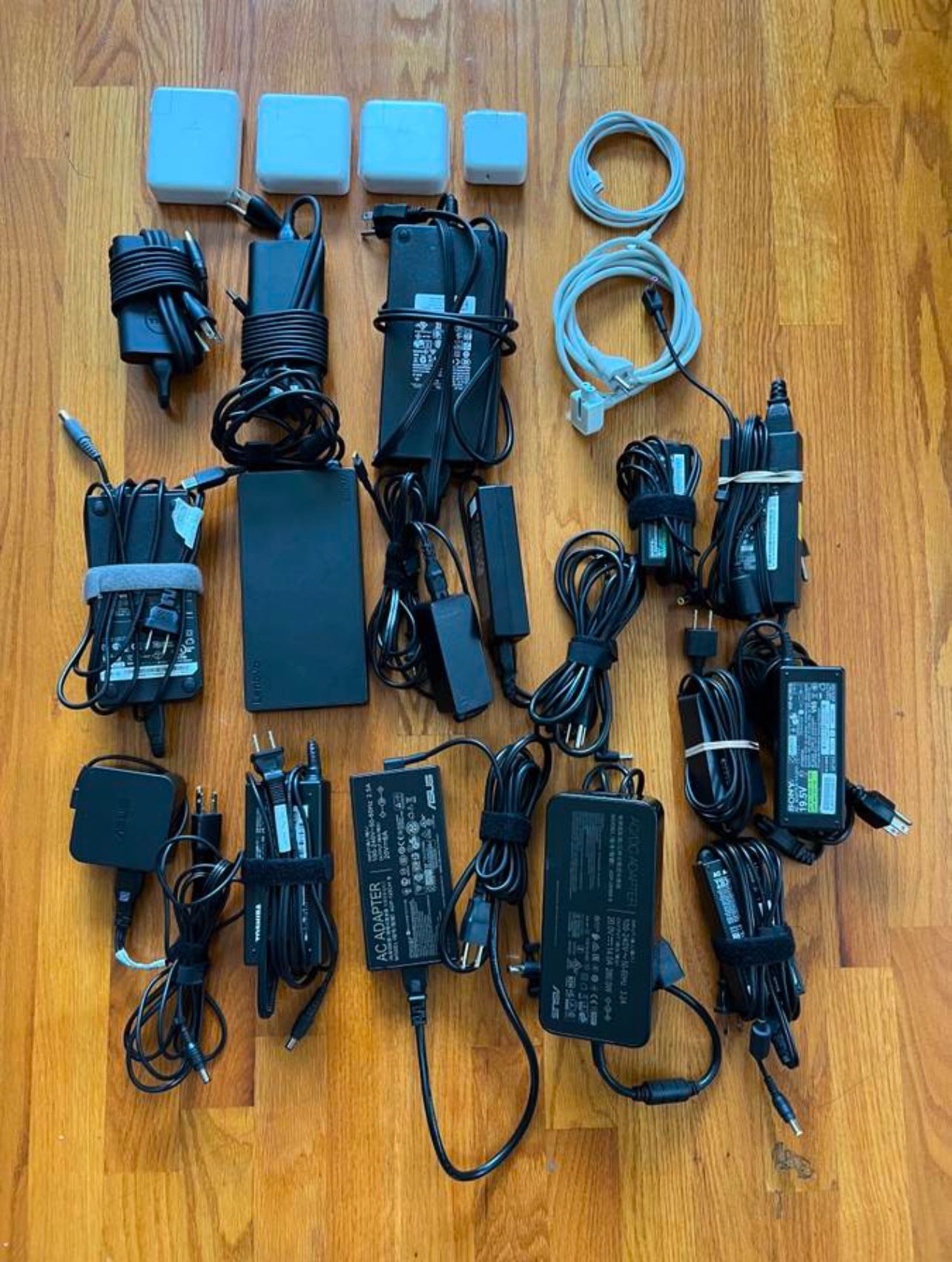 Genuine OEM Dell Lenovo HP Apple MSI ASUS Acer Toshiba Sony ChromeBook Power AC Adapter 45W 65W 90W 120W 130W 180W 240W Charger Laptop - PLEASE READ