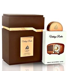 Vintage Radio by Lattafa Eau de Parfum Spray Unisex 3.4 FL oz / 100 ML New Box