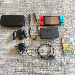 Nintendo switch +animal crossing