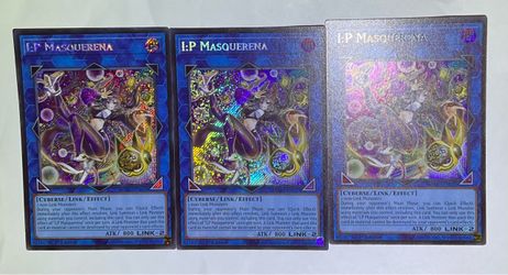 Yugioh I:P Masquerena Secret Rare MAMO-EN029  ***NEAR MINT***