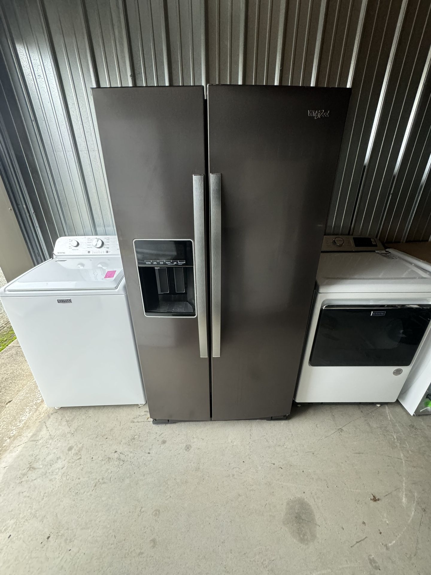 Whirlpool Side By Side Refrigerator