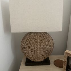 Rattan lamps 