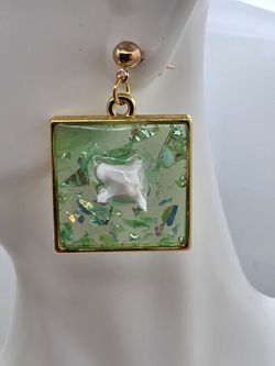 Rattlesnake Vertebrae Earrings 