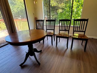 Dining table with 4 chairs