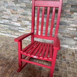 Wooden Kids rocking chair