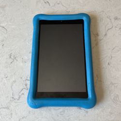 Blue Amazon Fire Tablet
