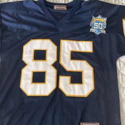 Antonio Gates #85 Chargers, Team Jersey Size Xl