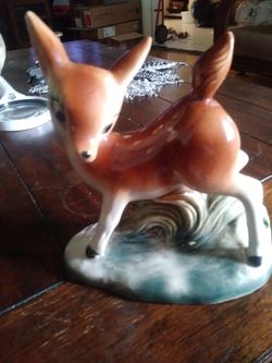 Antique ceramic Bambi