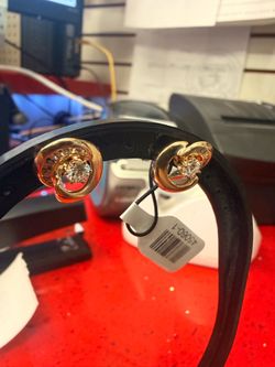 14KT Pedal Earrings W/ Natural Diamond 45060-1