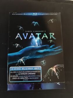 Avatar Blu Ray ( 3 Disc Extended Cut Collectors Edition)