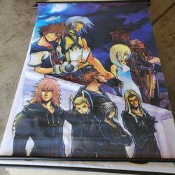 Kingdom Hearts Wall Scrolls $5 Each